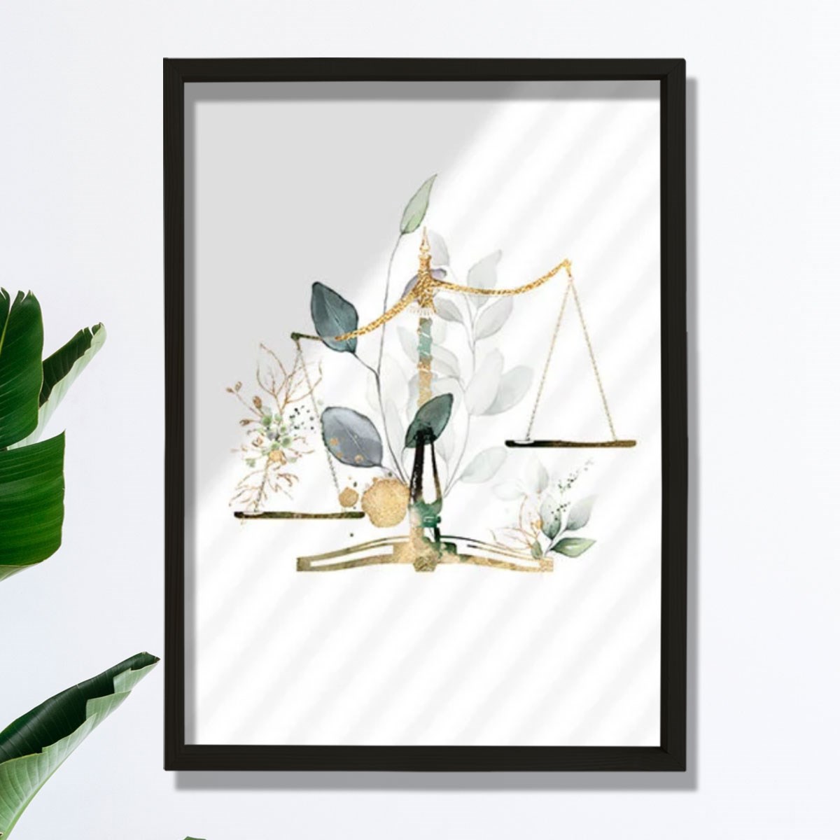 Adalet Terazisi Sanat Eseri, Avukat Bürosu Duvar Dekoru