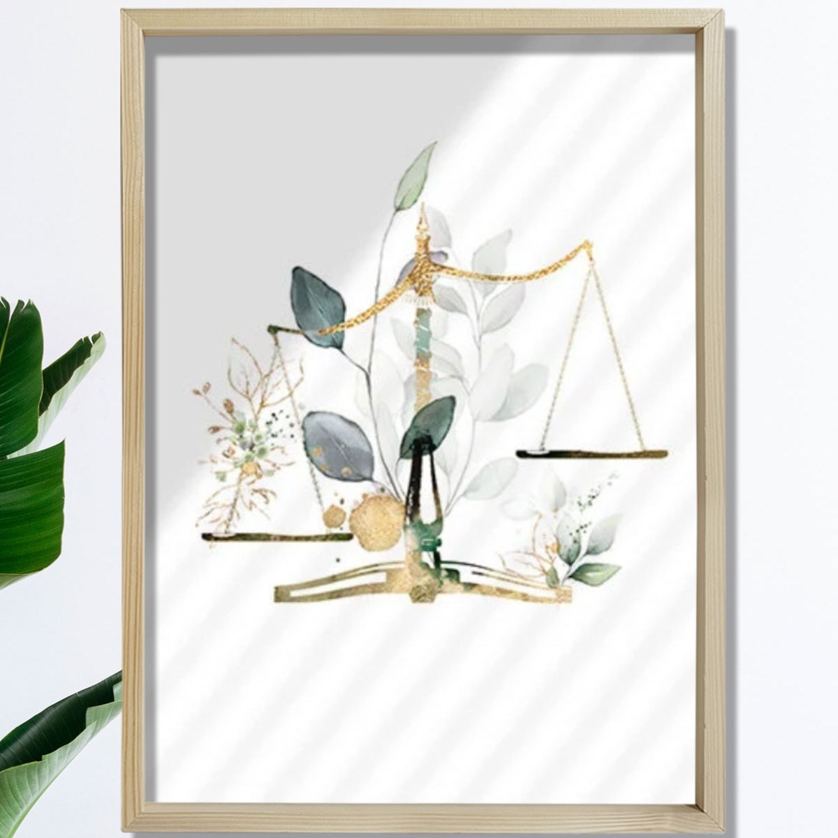 Adalet Terazisi Sanat Eseri, Avukat Bürosu Duvar Dekoru