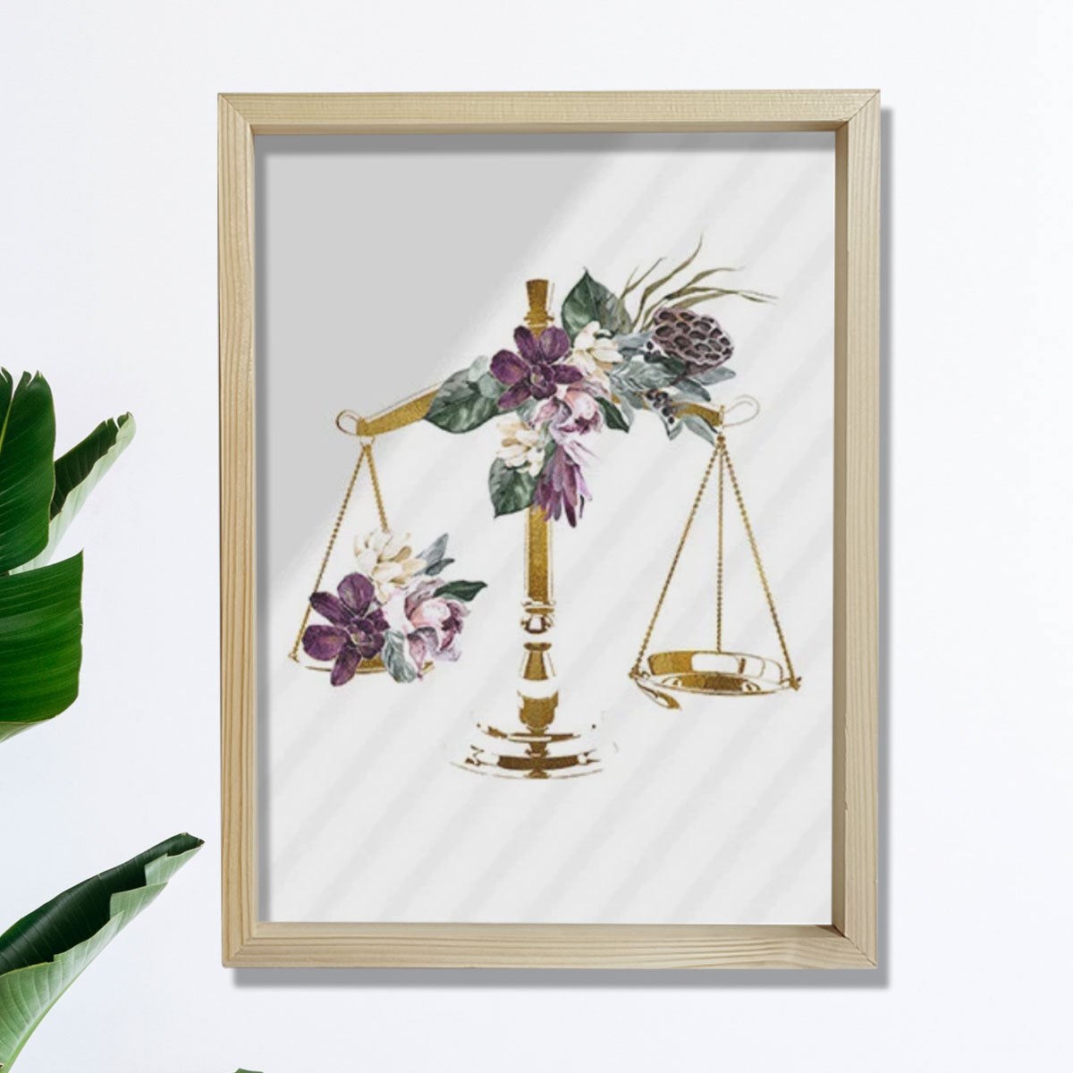 Adaletin Terazisi Baskısı, Hukuk Bürosu Dekoru