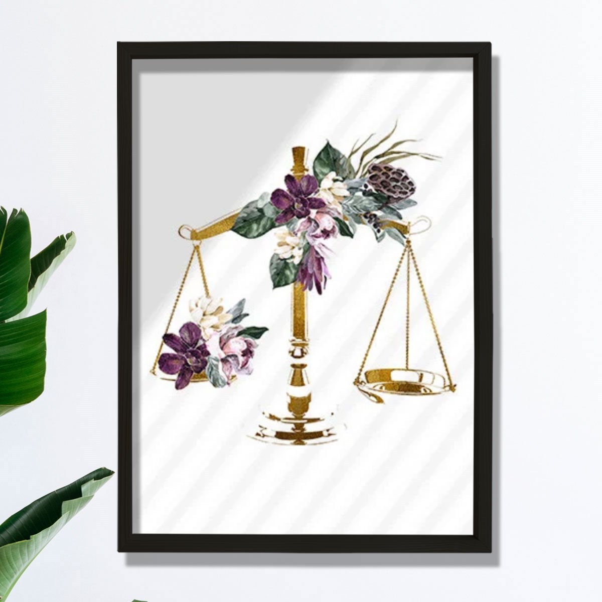 Adaletin Terazisi Baskısı, Hukuk Bürosu Dekoru