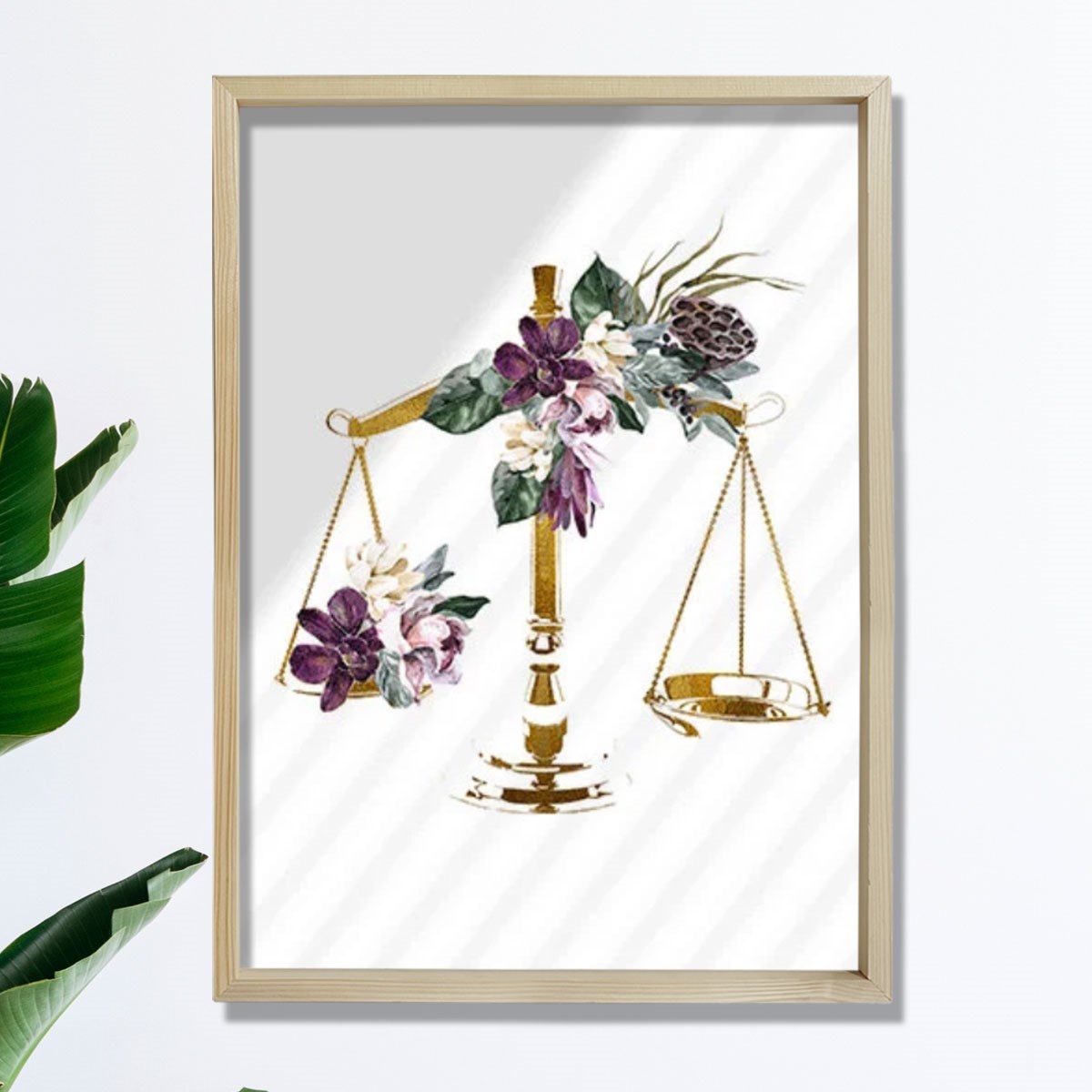 Adaletin Terazisi Baskısı, Hukuk Bürosu Dekoru