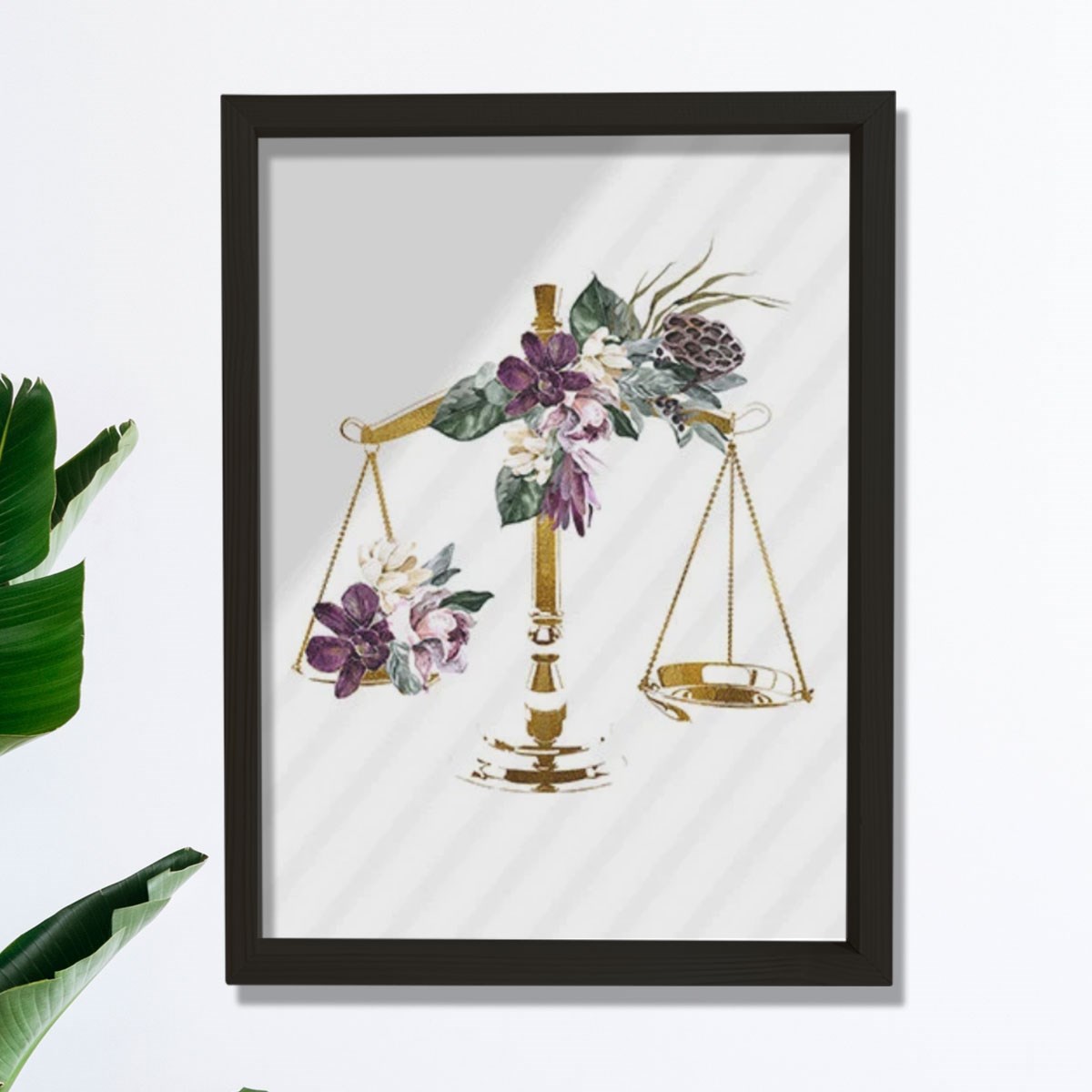 Adaletin Terazisi Baskısı, Hukuk Bürosu Dekoru