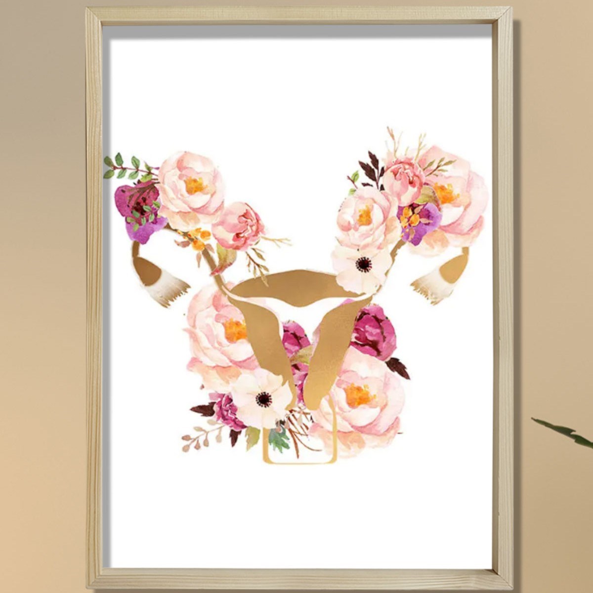 Anatomi Sanat Posteri, Jinekolog Hediye, Doktor Ofis Dekor