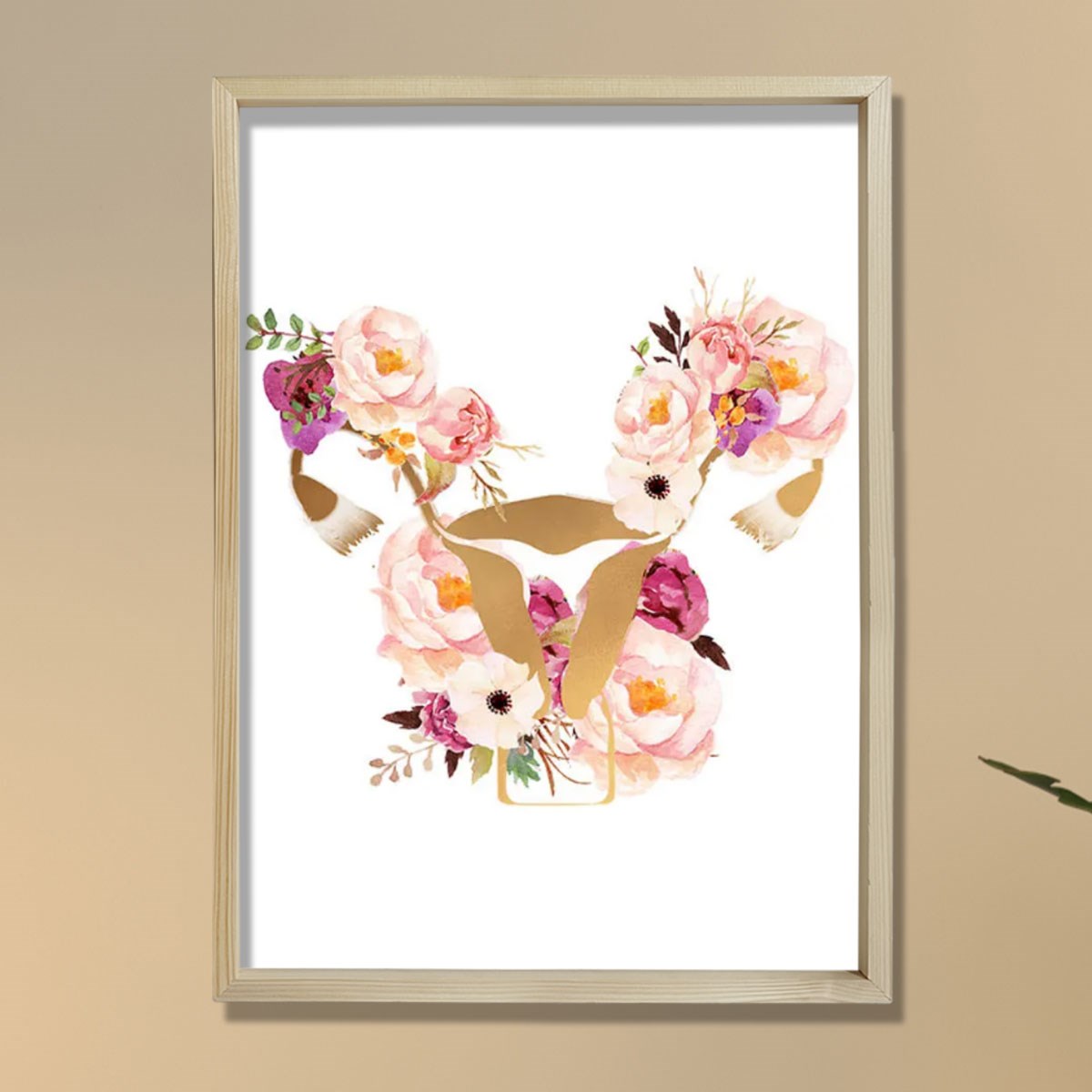 Anatomi Sanat Posteri, Jinekolog Hediye, Doktor Ofis Dekor