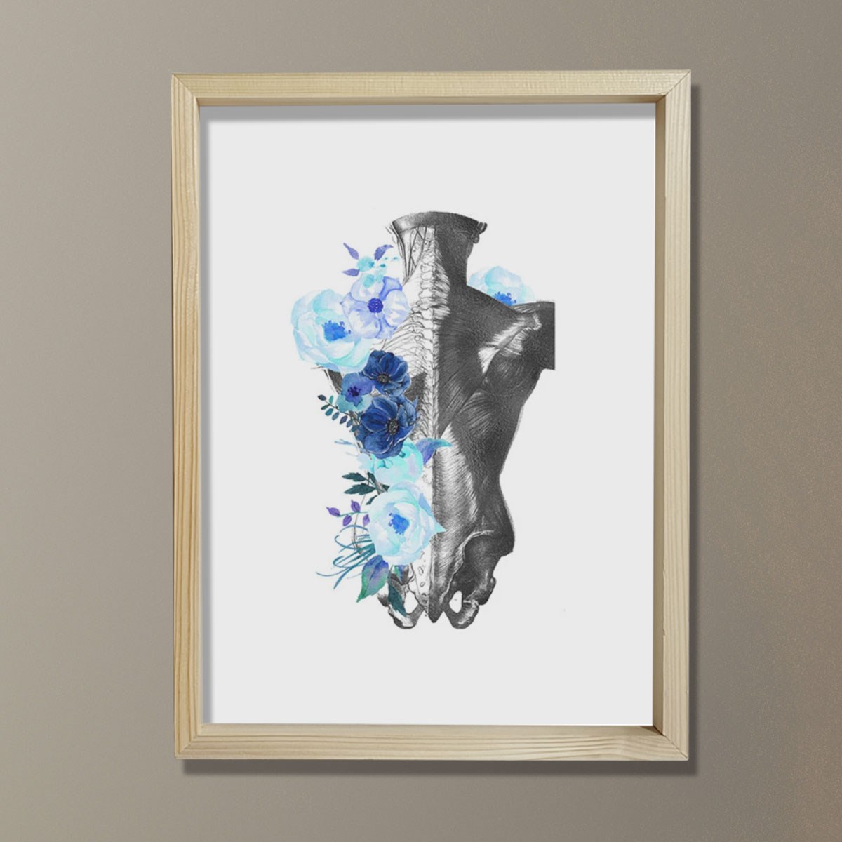 Anatomi Ve Ortopedik Sanat, Kayropraktik Doktoru Ofisi Duvar Tablosu