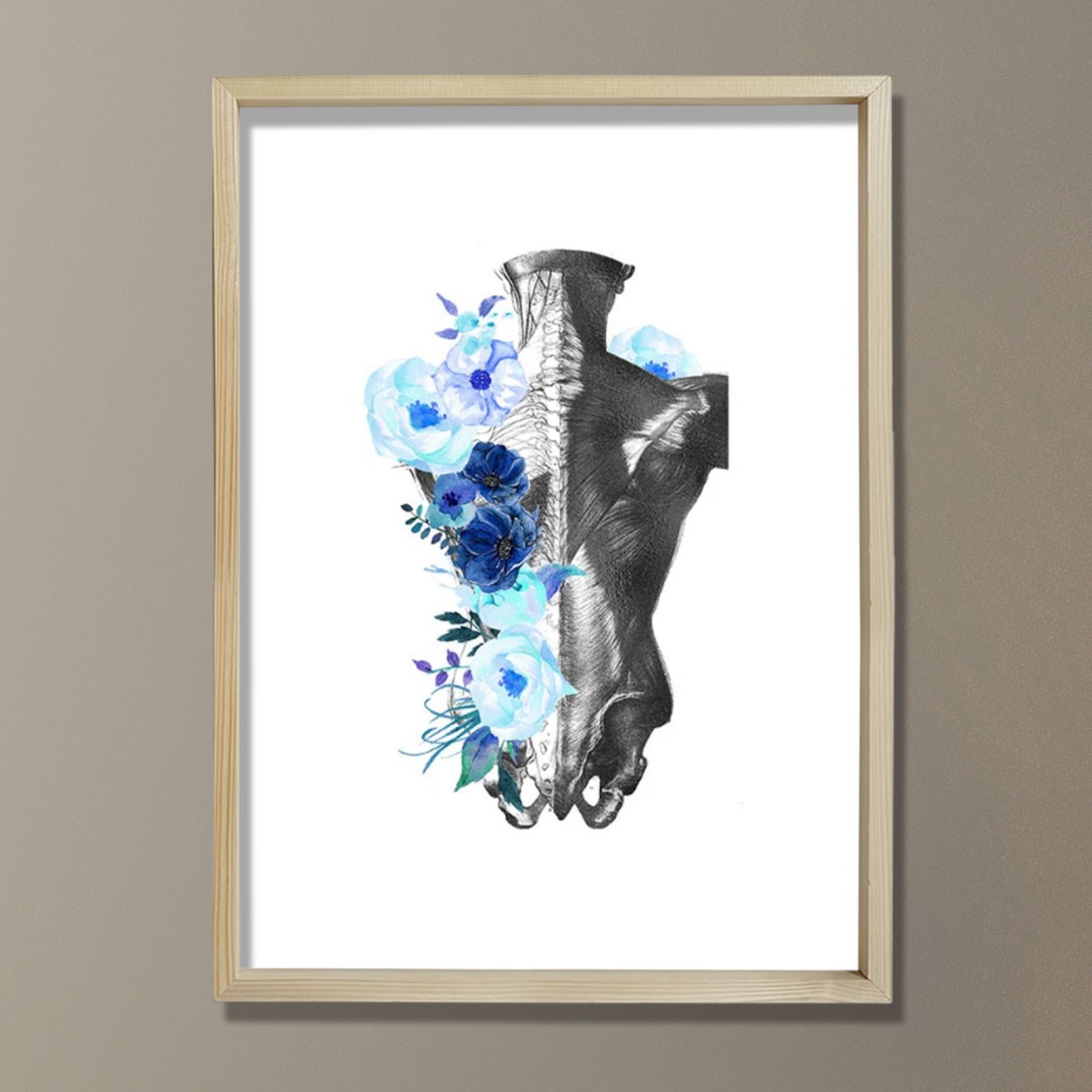 Anatomi Ve Ortopedik Sanat, Kayropraktik Doktoru Ofisi Duvar Tablosu