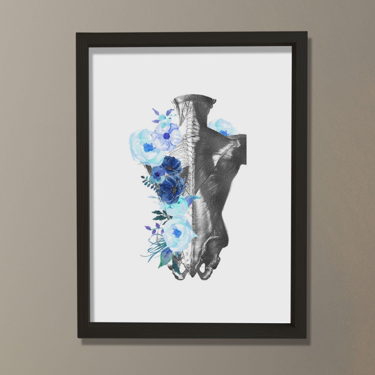 Anatomi Ve Ortopedik Sanat, Kayropraktik Doktoru Ofisi Duvar Tablosu