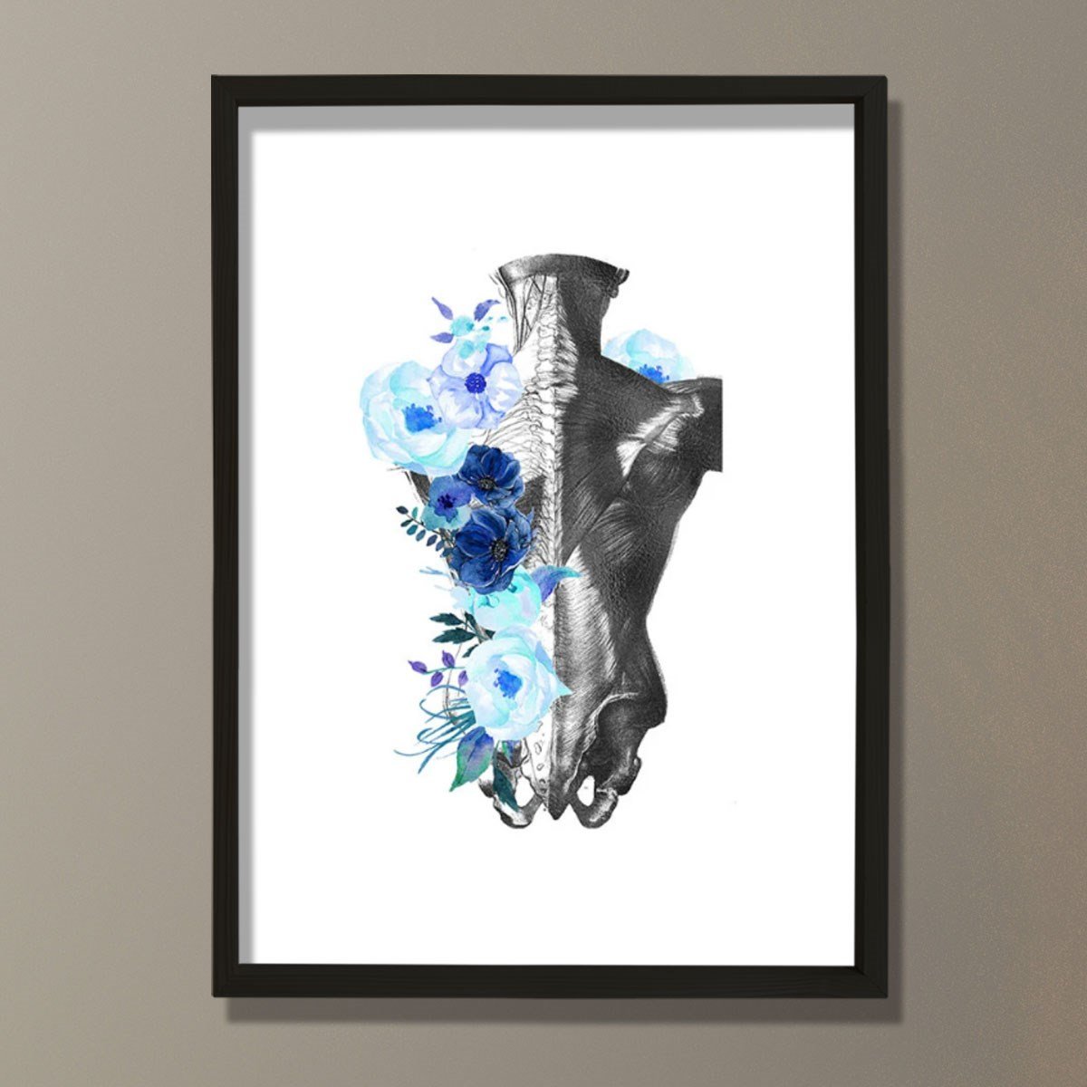 Anatomi Ve Ortopedik Sanat, Kayropraktik Doktoru Ofisi Duvar Tablosu