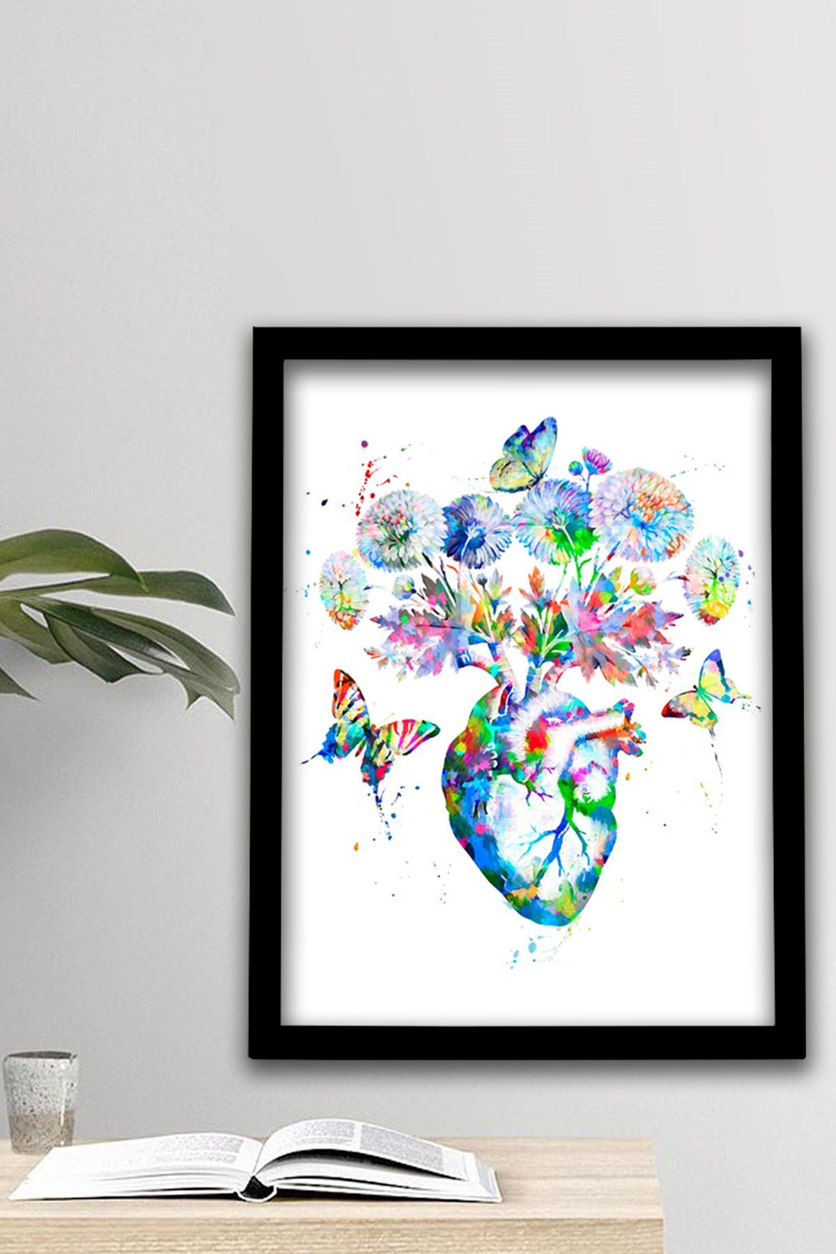 Anatomik Tablo, Kalp Anatomisi, Kalp, Kardiyoloji Dokotu Duvar Tablosu