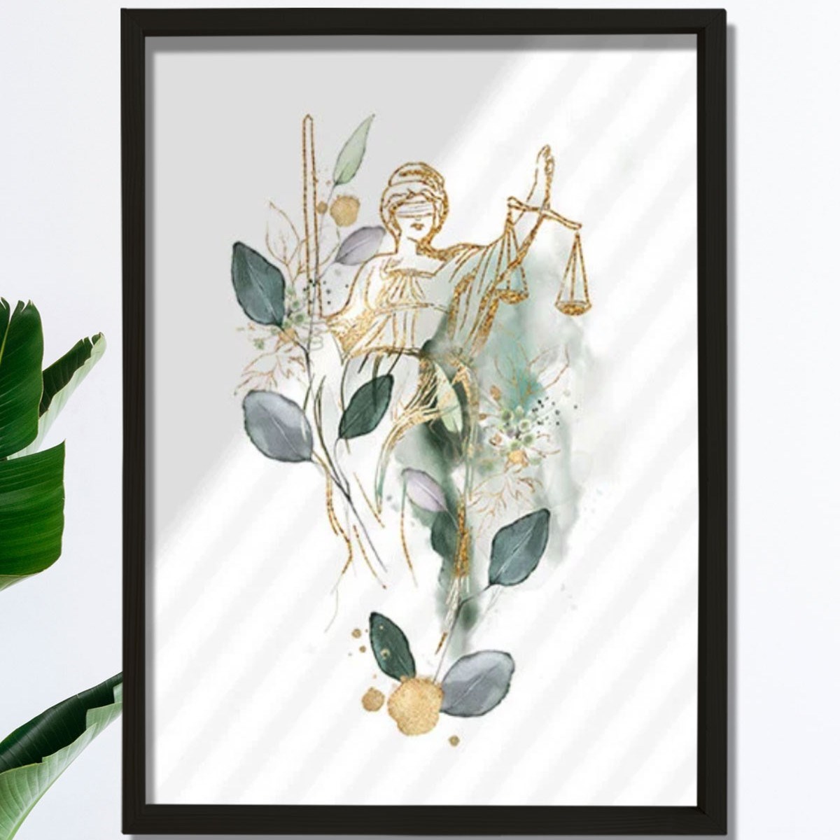 Avukat Mezuniyet Hediyesi, Bayan Adalet Sanatı, Avukat Büro Dekoru,