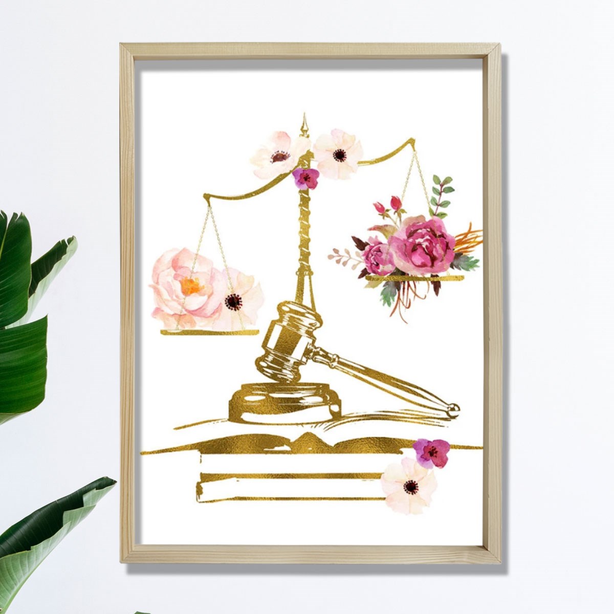 Avukat Ve Hakim Hediyesi, Avukat Büro Dekoru