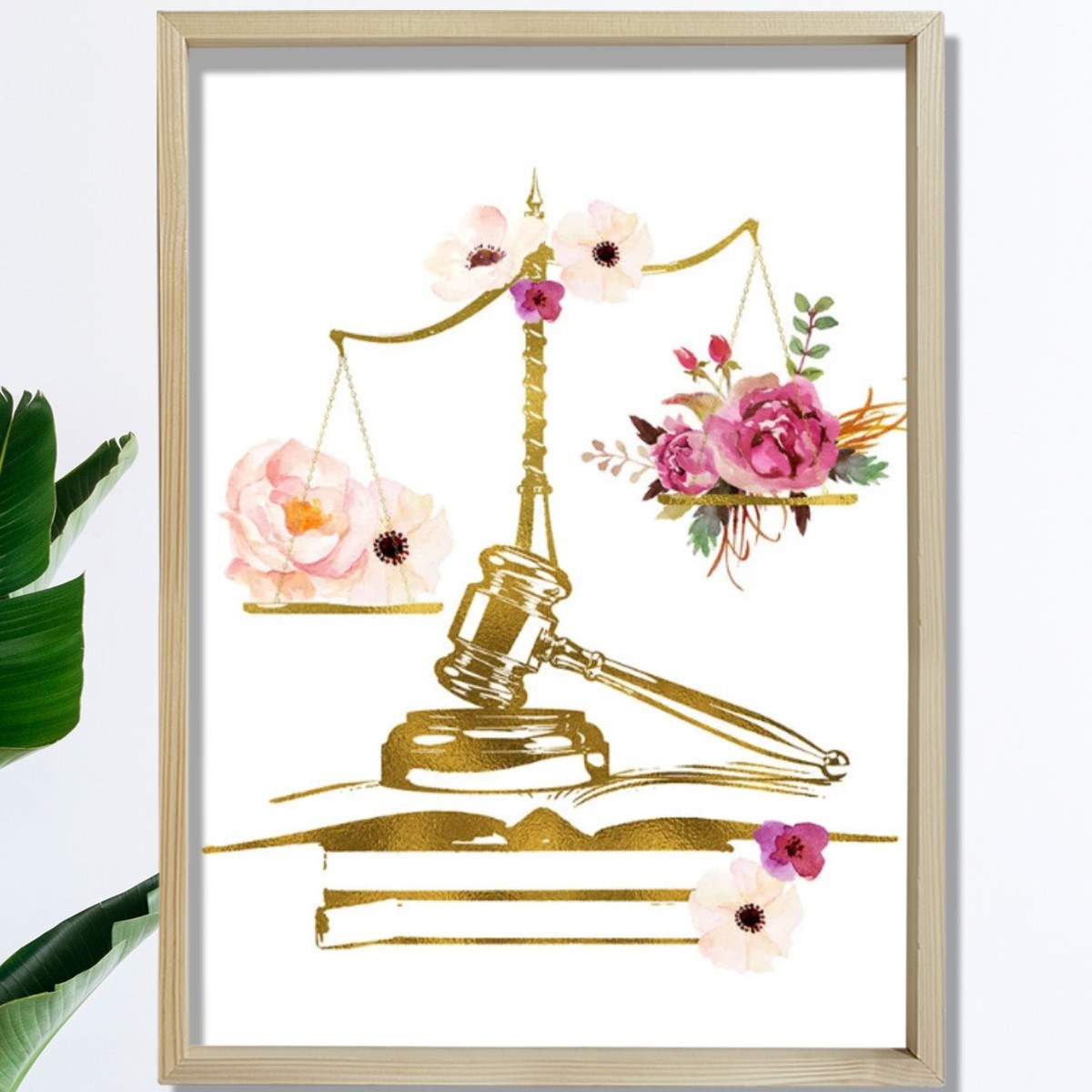 Avukat Ve Hakim Hediyesi, Avukat Büro Dekoru