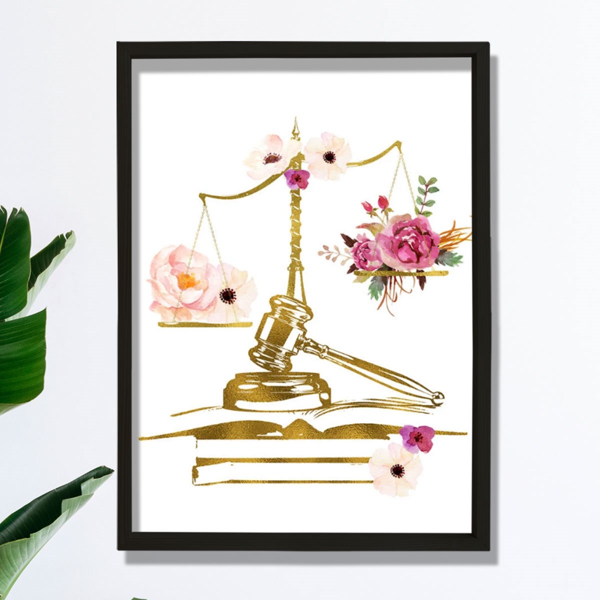 Avukat Ve Hakim Hediyesi, Avukat Büro Dekoru