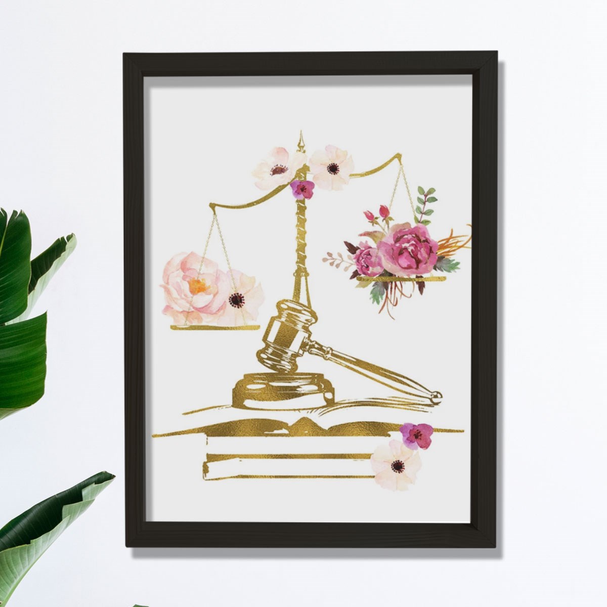 Avukat Ve Hakim Hediyesi, Avukat Büro Dekoru