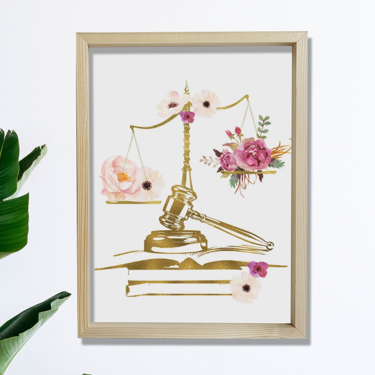 Avukat Ve Hakim Hediyesi, Avukat Büro Dekoru