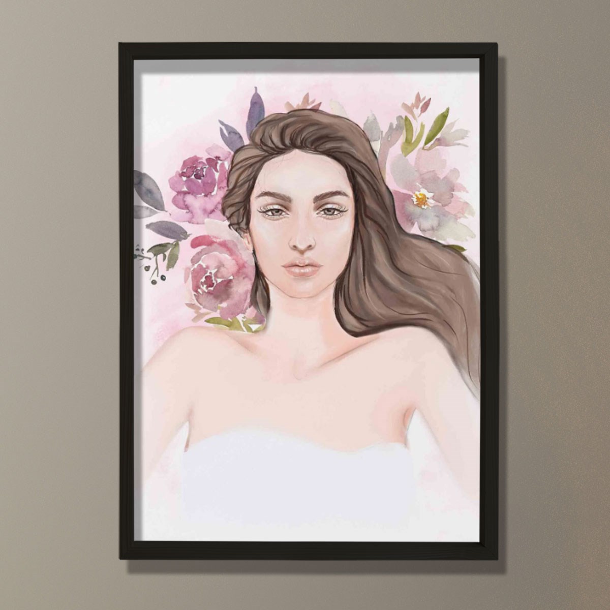 Beauty Print, Cosmetic Art, Spa Bakımı, Plastik ve Estetik Cerrahı, Doktor Odası Duvar Tablosu