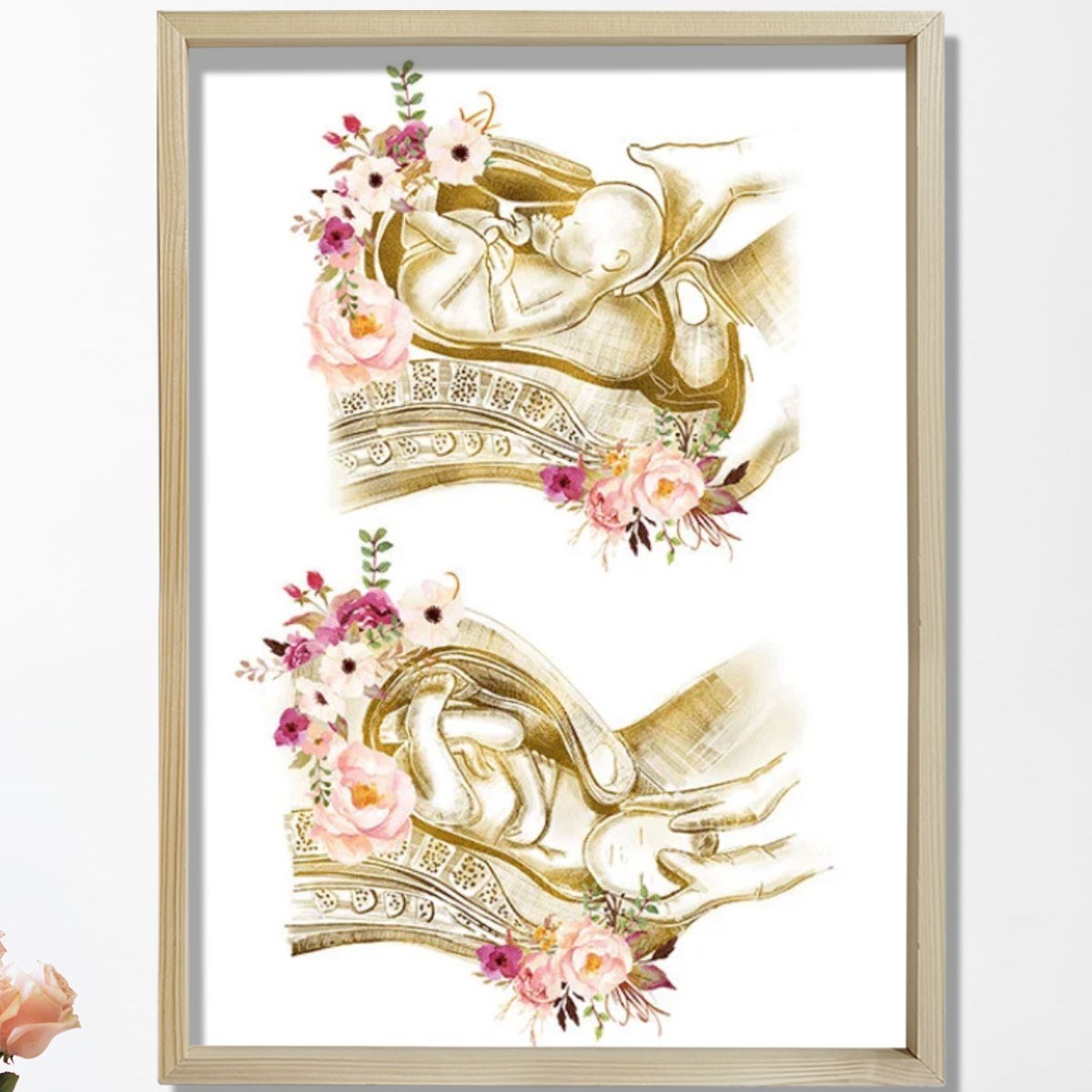 Bebek Doğum Yöntemleri Baskı, Doğum Uzmanı Ofis Dekoru