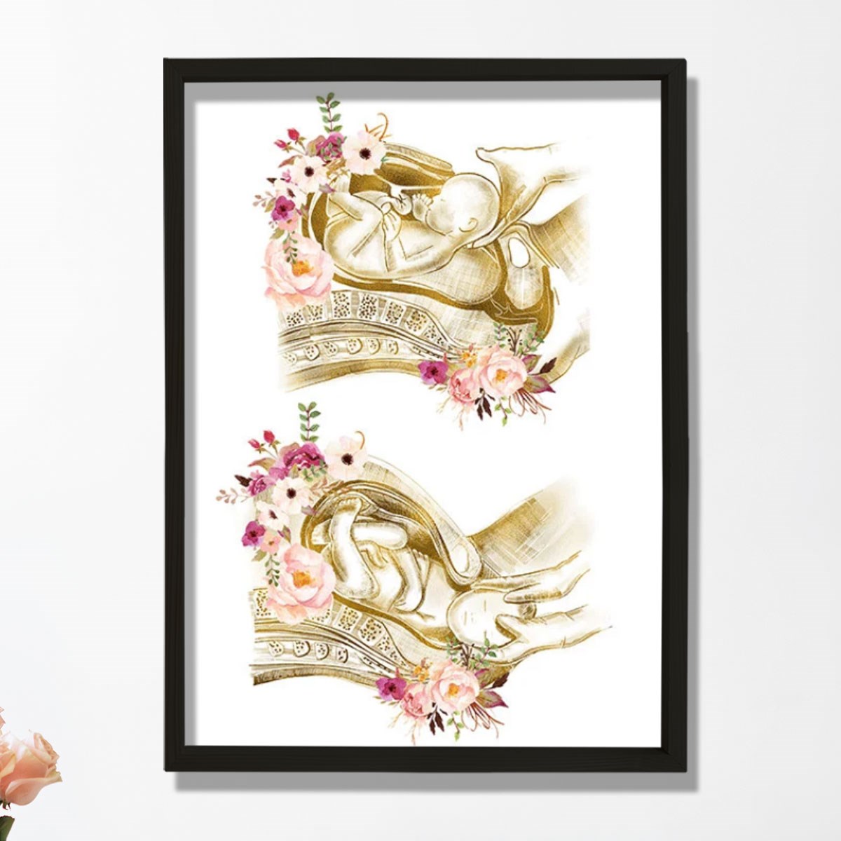 Bebek Doğum Yöntemleri Baskı, Doğum Uzmanı Ofis Dekoru