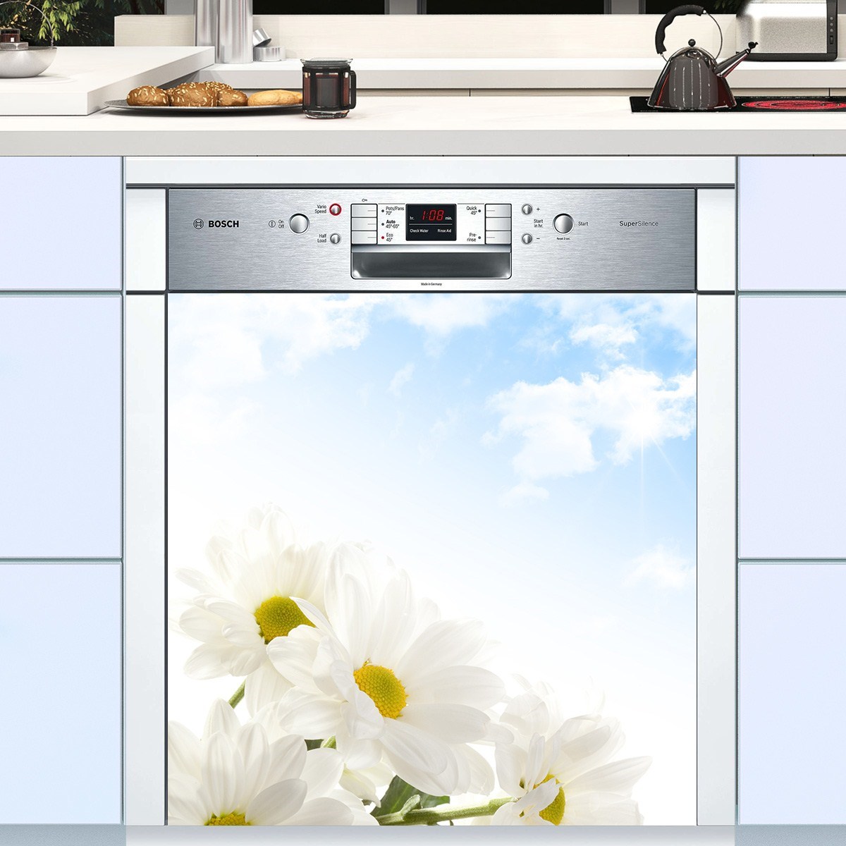 DekorLoft Bulaşık Makinasi Sticker BMS-1552