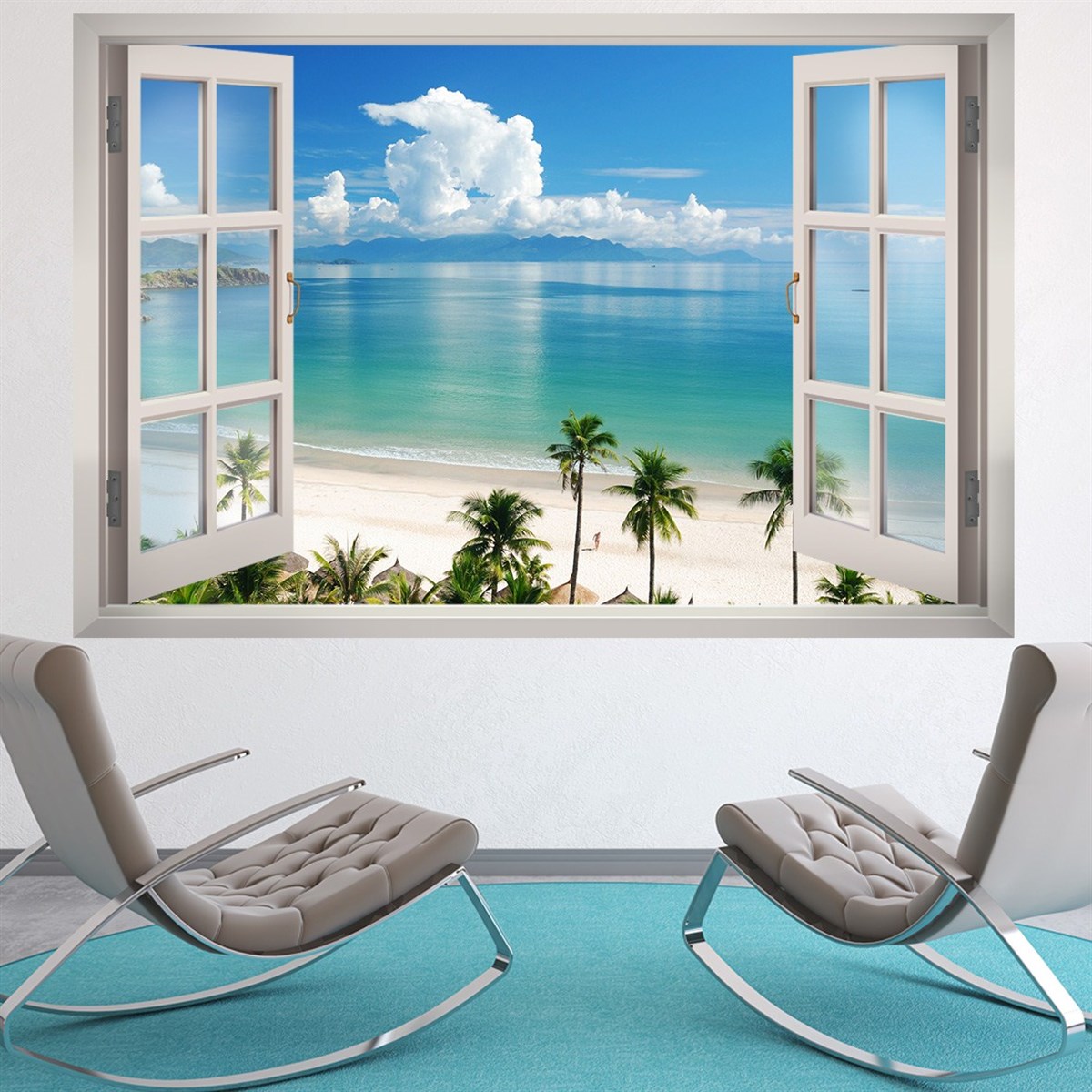 DekorLoft Pencere Sticker 120x85 cm PNC507
