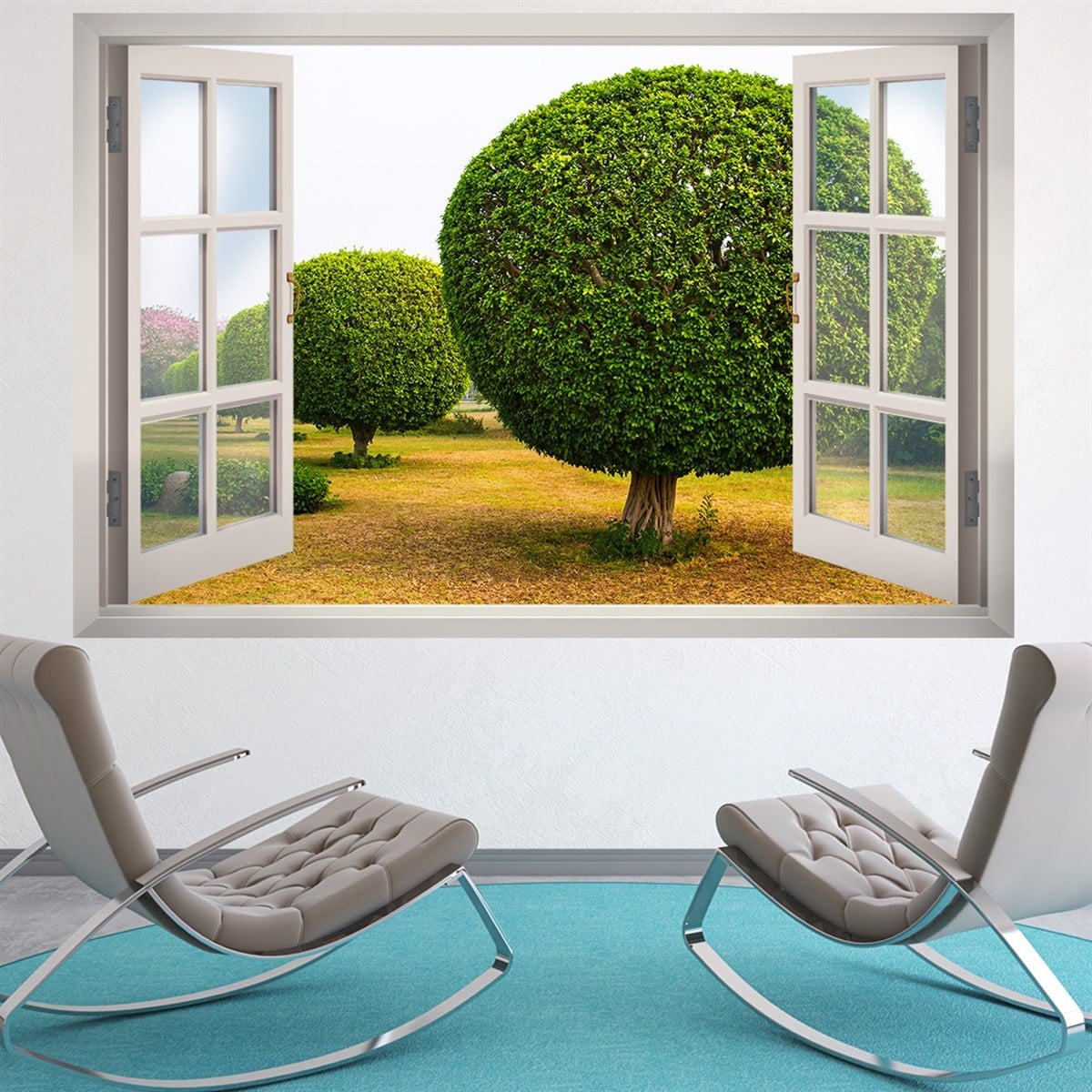 DekorLoft Pencere Sticker 120x85 cm PNC537