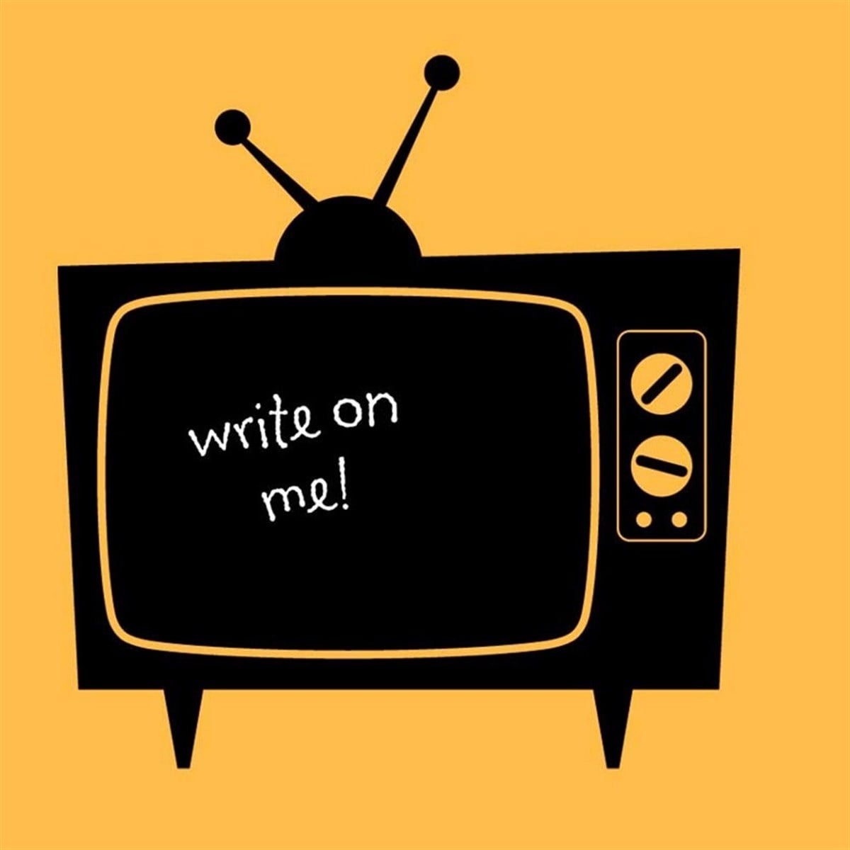 DekorLoft Televizyon Yazılabilr Sticker YZB-1012