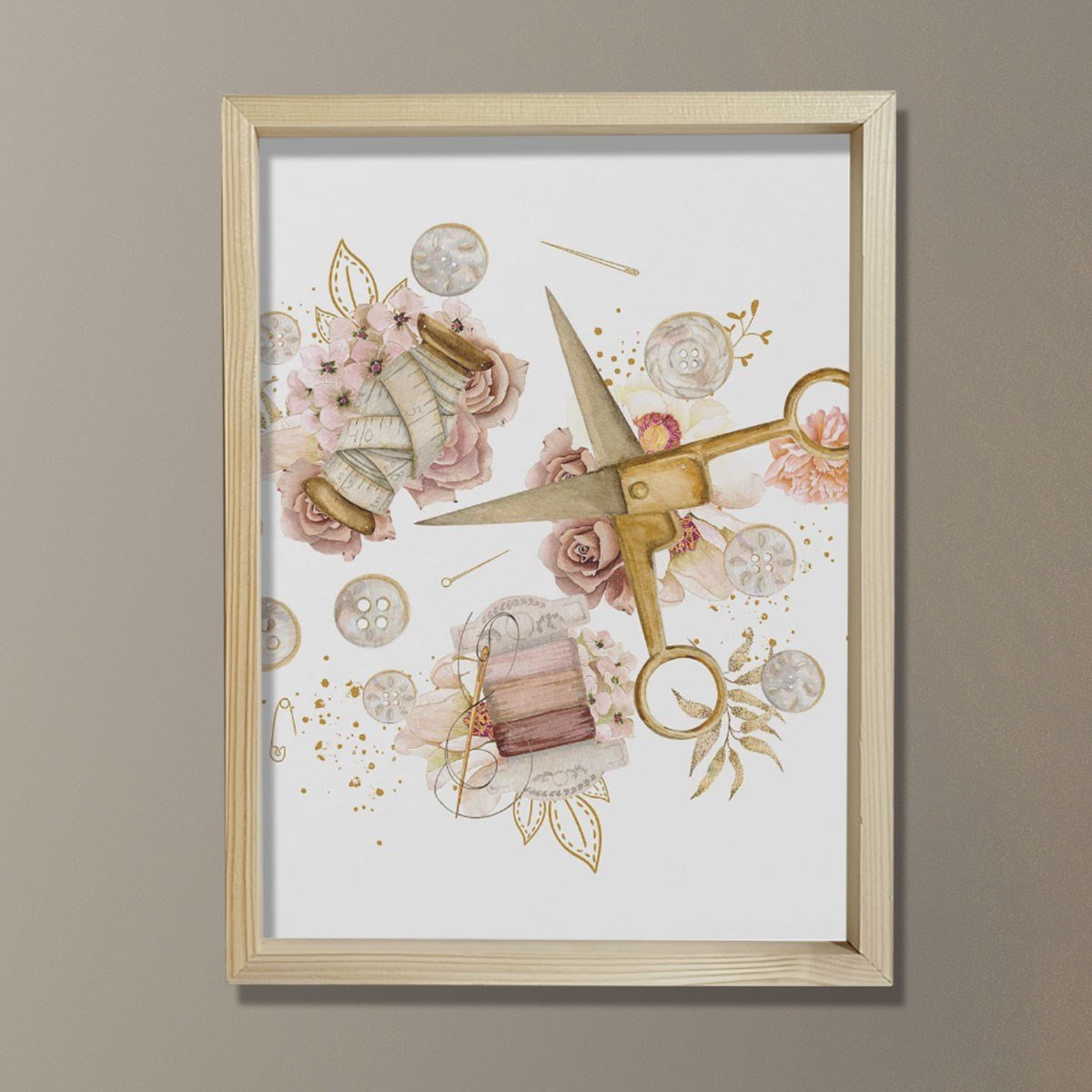 Dikiş Makinesi Sanatı, Eski Çiçeklerin Dikilmesi, Terzi Hediyesi, Dikiş Odası Dekoru