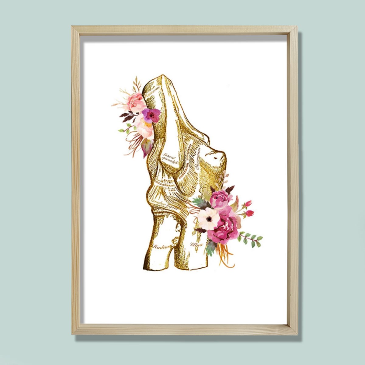 Dirsek Eklemi, Ortopedik Sanat, Kiropraktör Hediyesi, Ortopedik Cerrah Duvar Tablosu