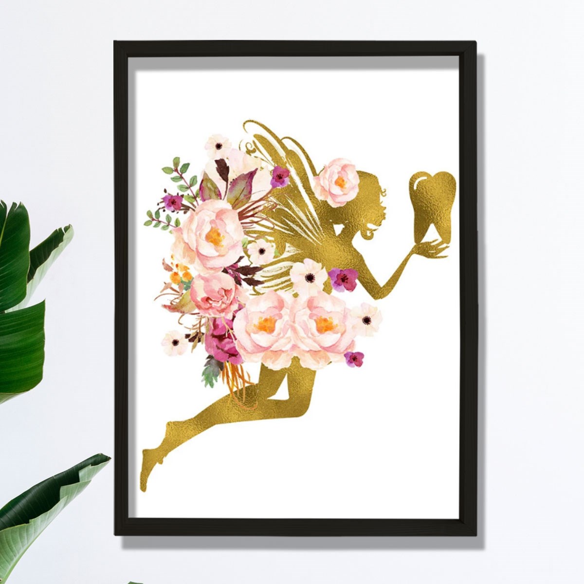 Diş Perisi Sanatı, Diş Hekimi Hediyesi, Diş Hijyenisti Ofis Dekoru