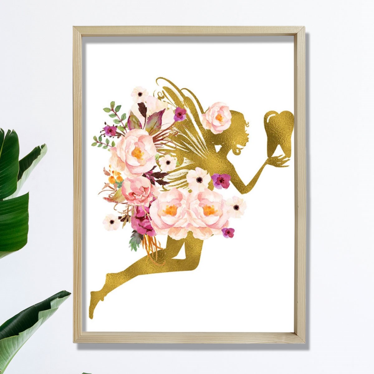 Diş Perisi Sanatı, Diş Hekimi Hediyesi, Diş Hijyenisti Ofis Dekoru