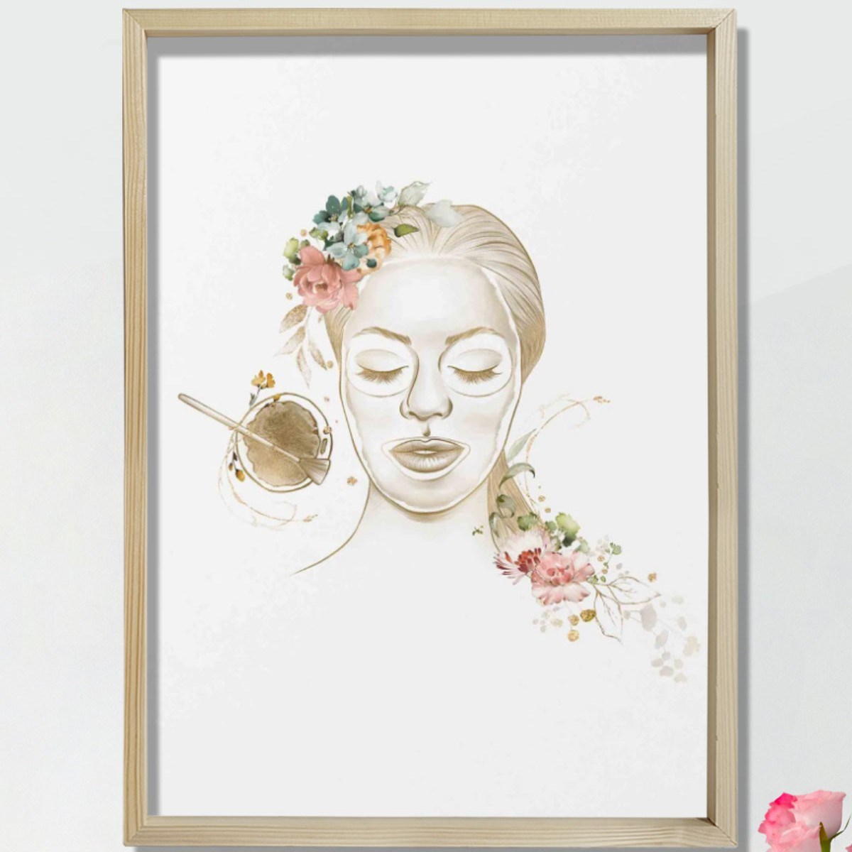 Estetisyen Duvar Sanatı, Spa Dekoru, Plastik ve Estetik Cerrahı, Doktor Odası Duvar Tablosu