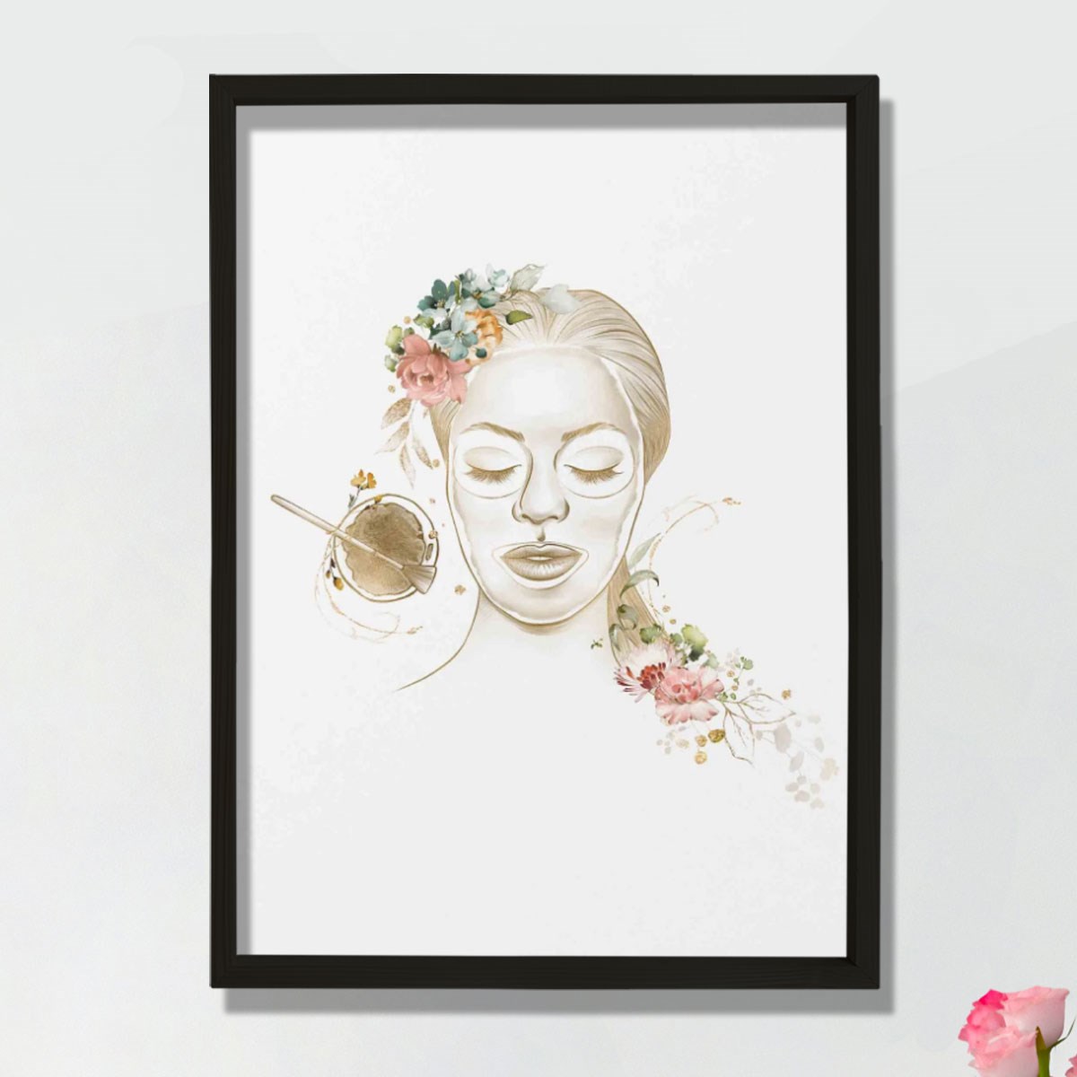 Estetisyen Duvar Sanatı, Spa Dekoru, Plastik ve Estetik Cerrahı, Doktor Odası Duvar Tablosu