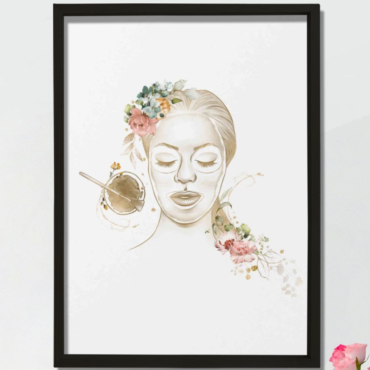 Estetisyen Duvar Sanatı, Spa Dekoru, Plastik ve Estetik Cerrahı, Doktor Odası Duvar Tablosu