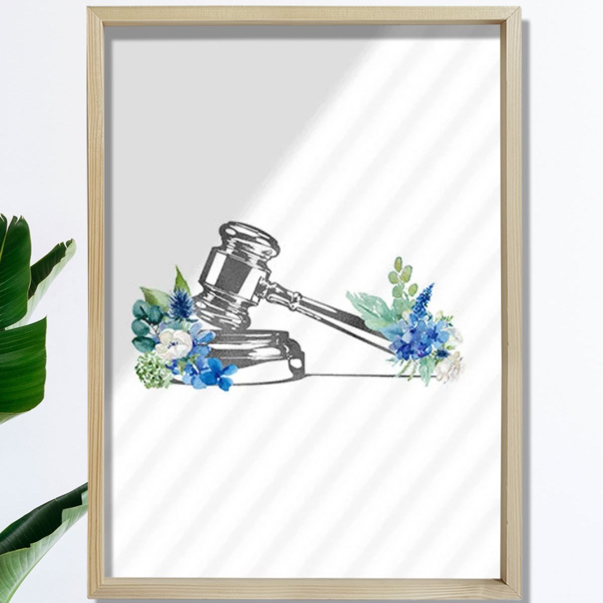 Gavel Sanatsal Baskı, Avukat Ofis Dekoru