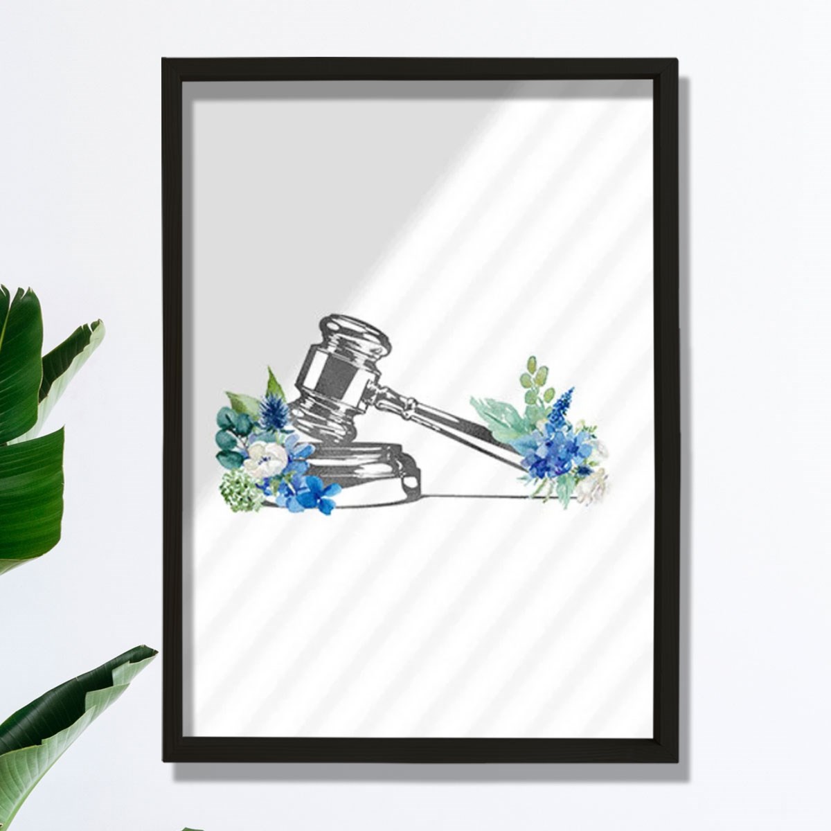 Gavel Sanatsal Baskı, Avukat Ofis Dekoru