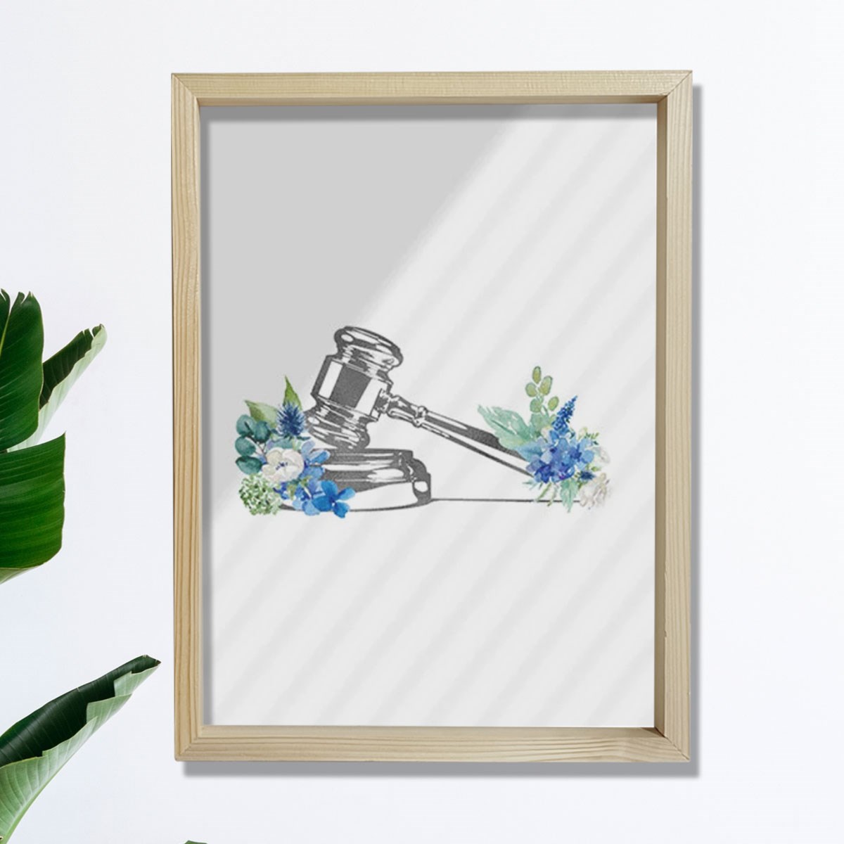 Gavel Sanatsal Baskı, Avukat Ofis Dekoru