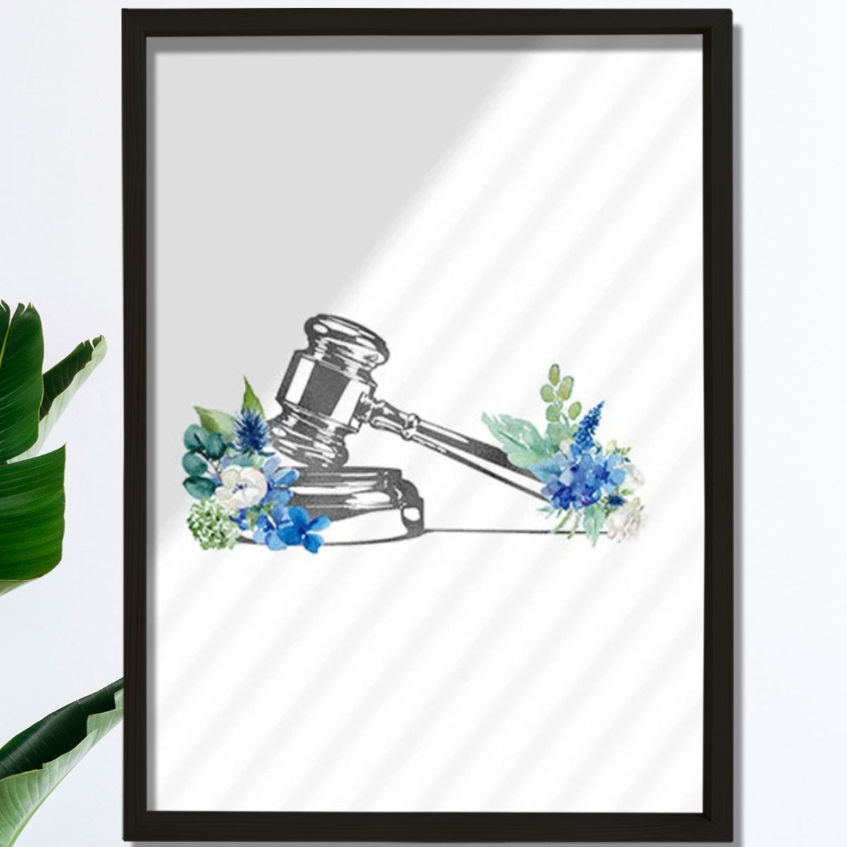 Gavel Sanatsal Baskı, Avukat Ofis Dekoru