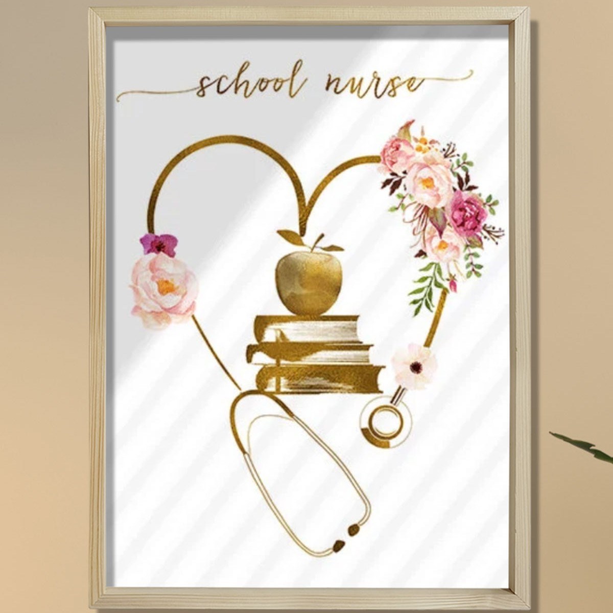 Hemşire Duvar Sanatı, Okul Hemşire Ofis Dekoru