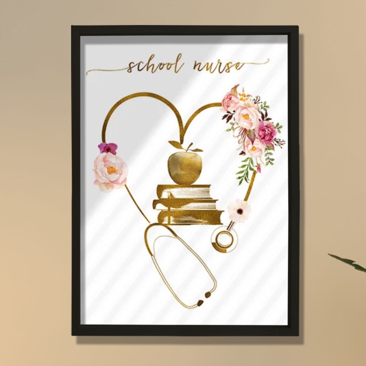 Hemşire Duvar Sanatı, Okul Hemşire Ofis Dekoru