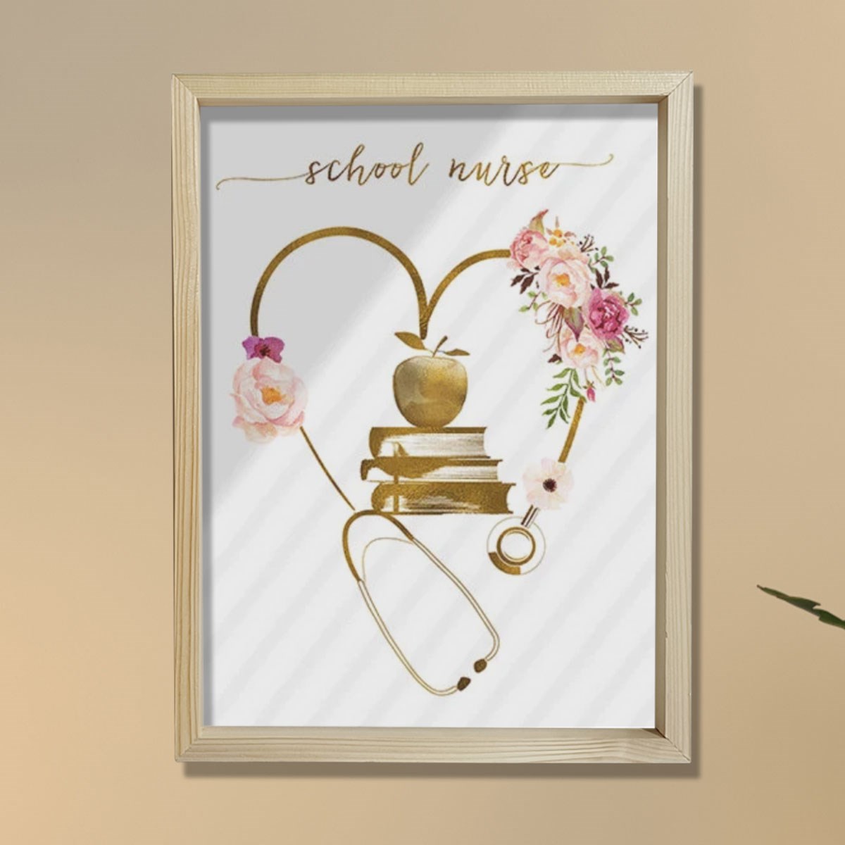 Hemşire Duvar Sanatı, Okul Hemşire Ofis Dekoru
