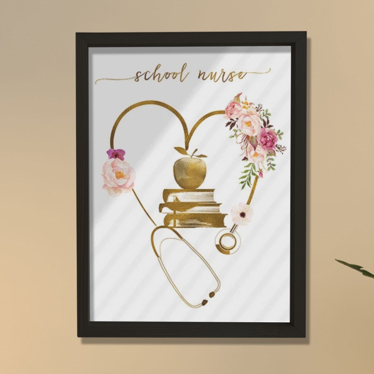 Hemşire Duvar Sanatı, Okul Hemşire Ofis Dekoru