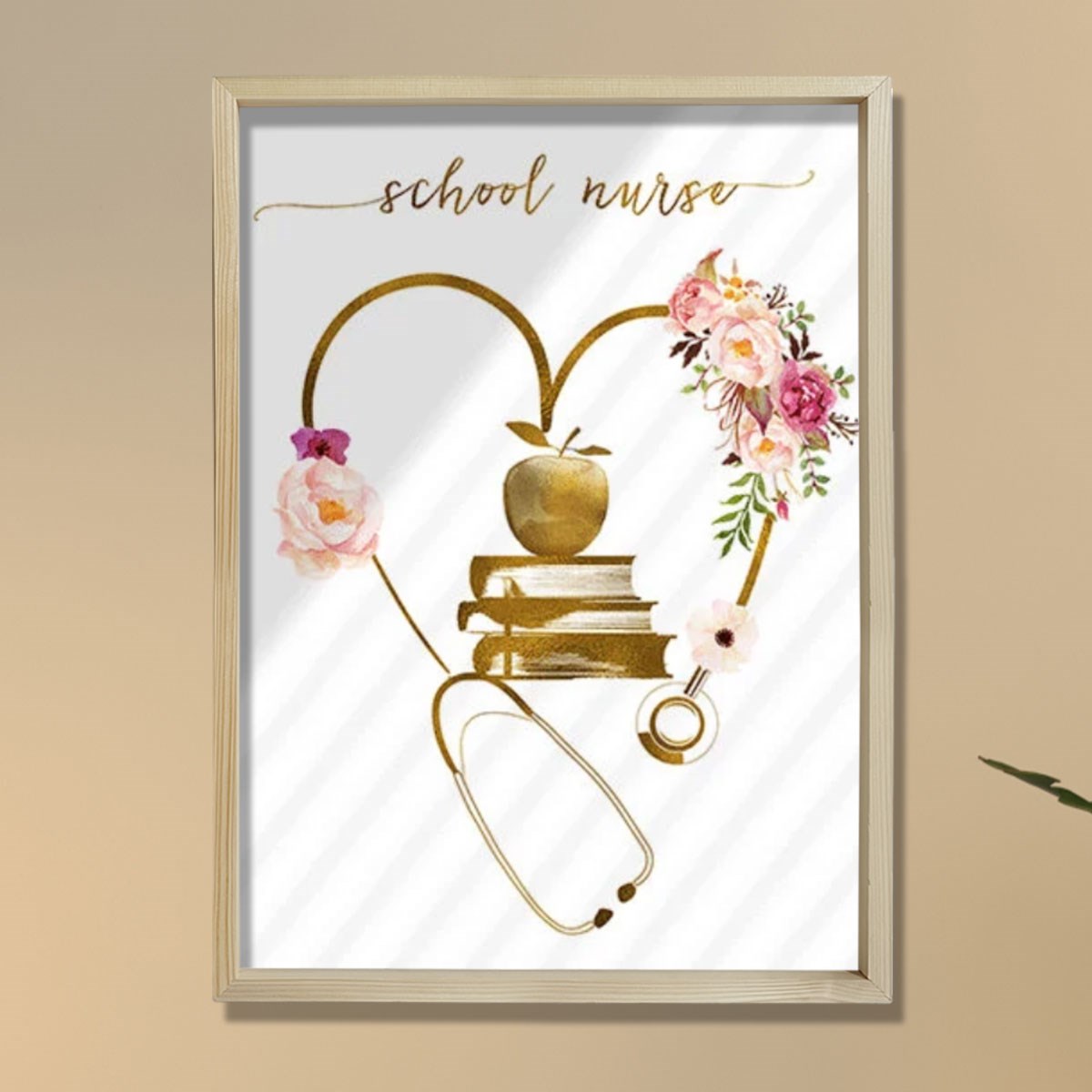 Hemşire Duvar Sanatı, Okul Hemşire Ofis Dekoru