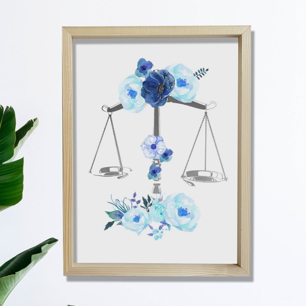 Hukuk Fakültesi Mezuniyet Hediyesi, Adalet Terazisi Baskı, Avukat Büro Dekoru