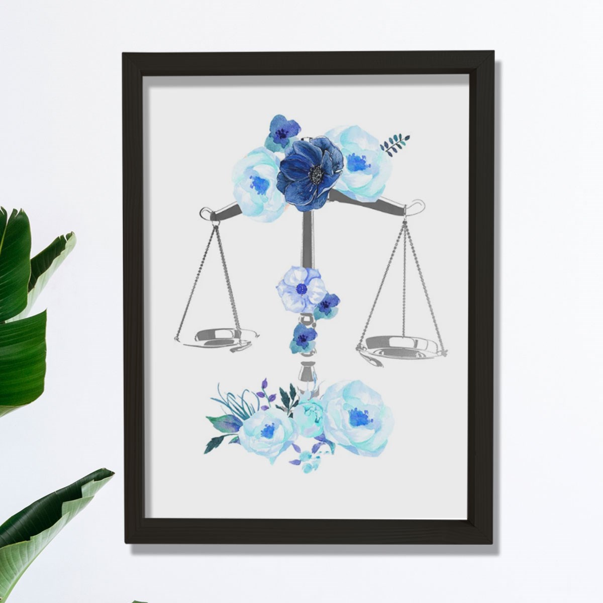 Hukuk Fakültesi Mezuniyet Hediyesi, Adalet Terazisi Baskı, Avukat Büro Dekoru