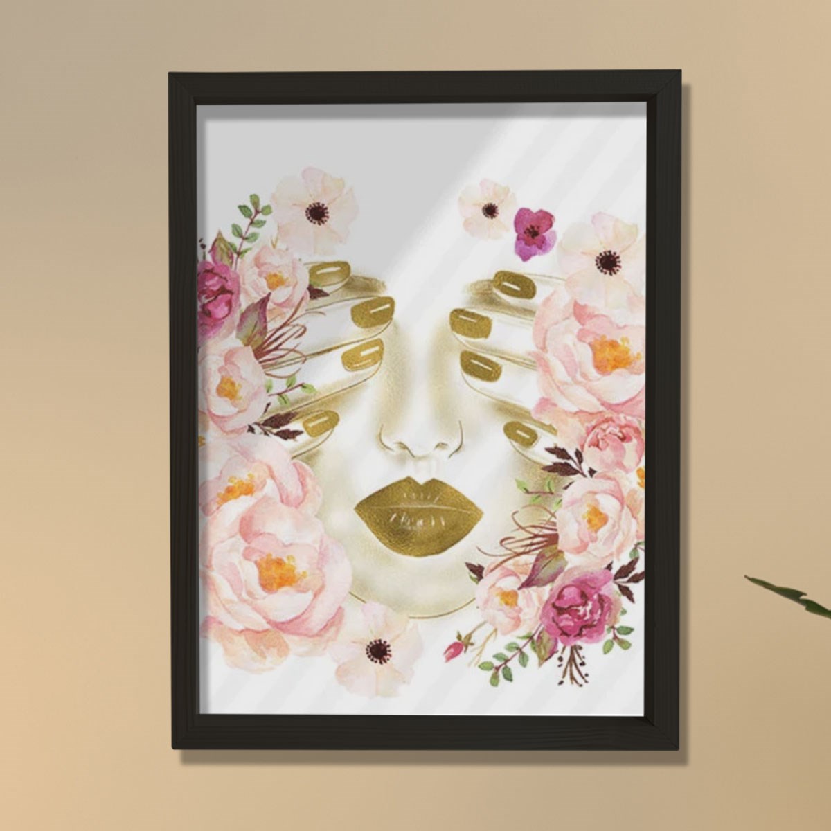 Makyaj Baskısı, Güzellik Duvar Sanatı, Güzellik Salonu Dekoru