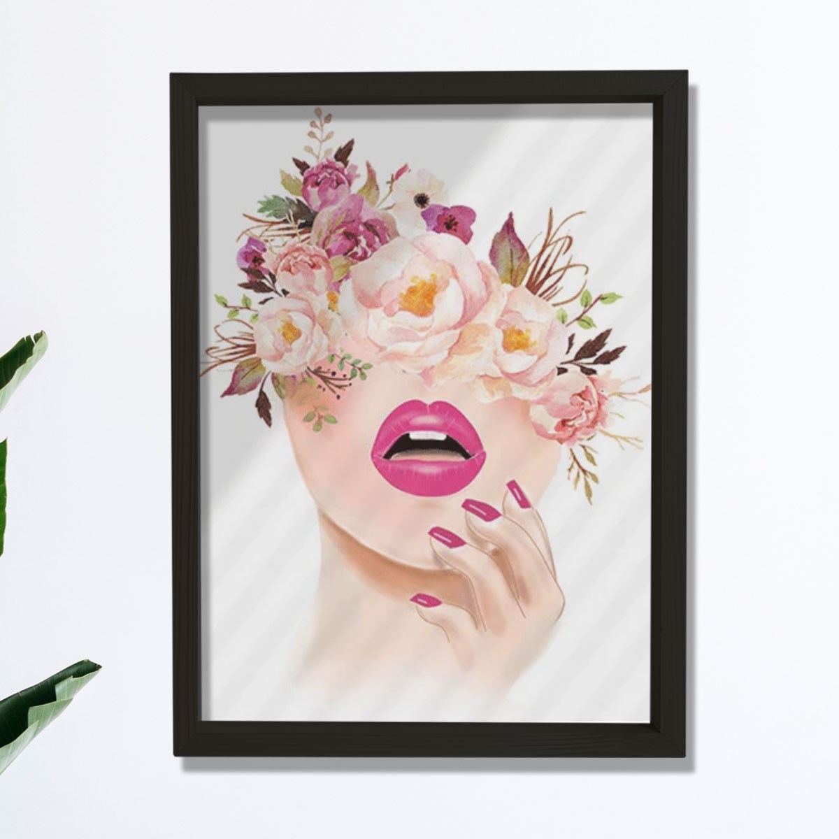 Manikür Posteri, Güzellik Salonu Dekoru