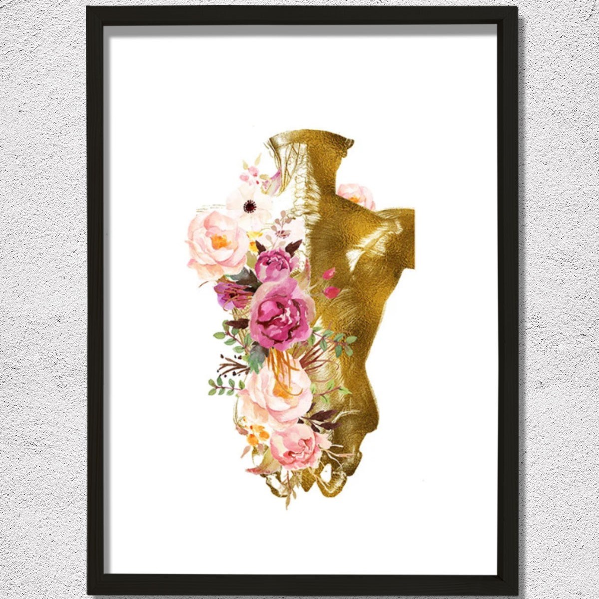 Masaj Terapisti Hediyesi, Sırt Kasları, Fizyoterapist Ofis Dekoru,