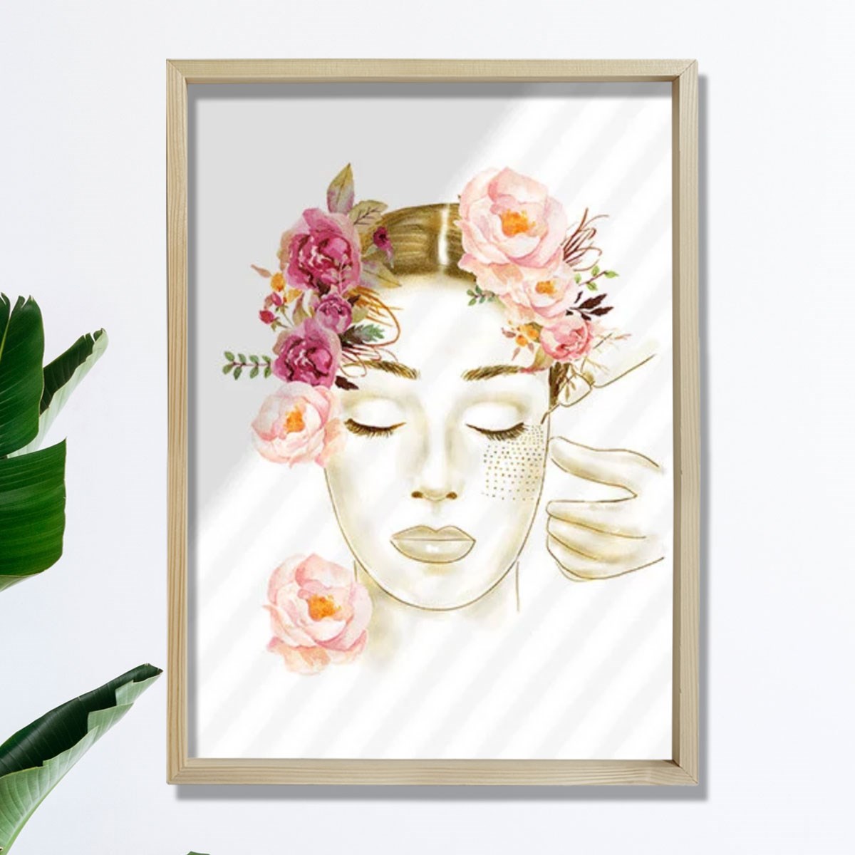 Plazma Fibroblast Tedavisi Baskısı, Yüz Spa Bakımları Sanatı, Cilt Merkezi Dekoru