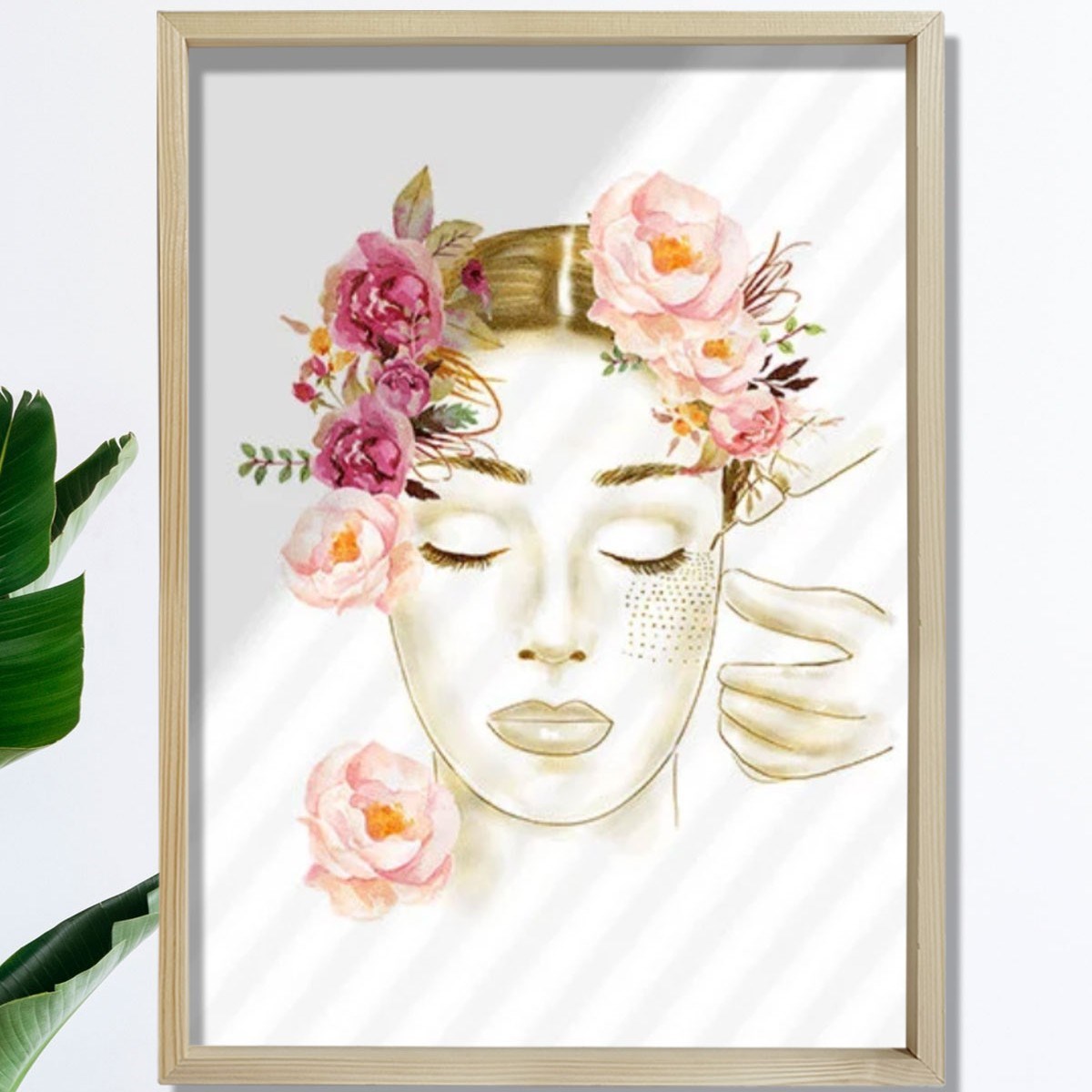 Plazma Fibroblast Tedavisi Baskısı, Yüz Spa Bakımları Sanatı, Cilt Merkezi Dekoru