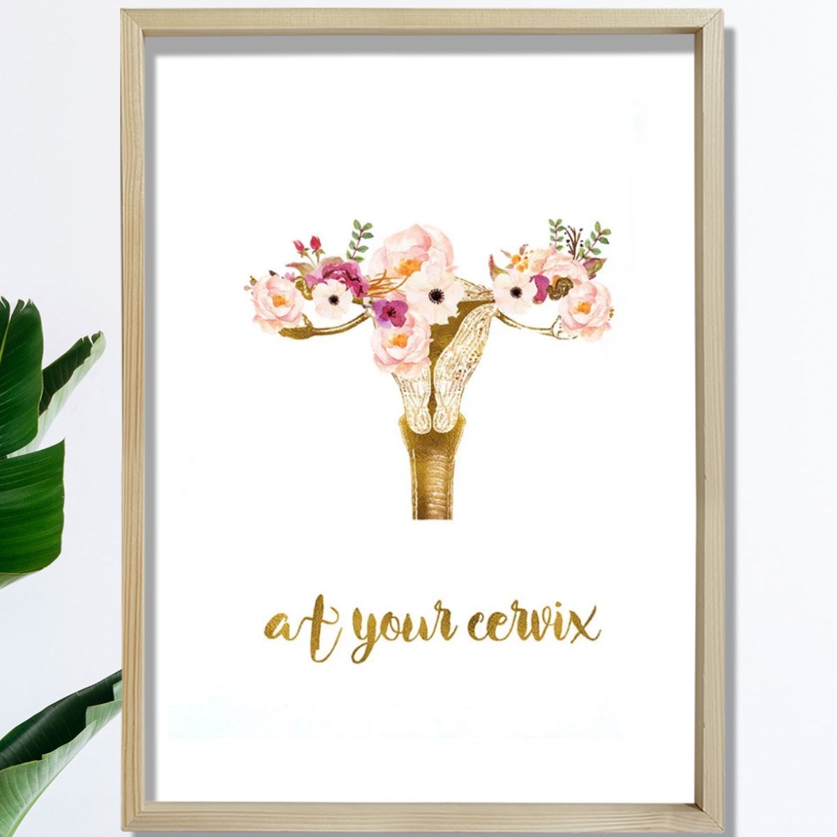 Serviks Sanatı, Doula Hediyesi, Jinekolog Hediyesi, Ebe Ofis Dekoru